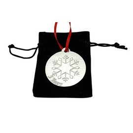 6th Wedding Anniversary Metal Keepsake Chrstimas Tree Ornament Bauble Decoration Ornament