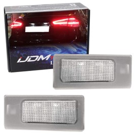 iJDMTOY OEM-Fit 3W Full LED License Plate Light Kit Compatible With 2011-16 Hyundai Elantra Sedan & 11-18 Kia Forte Sedan, Powered by 18-SMD Xenon White LED