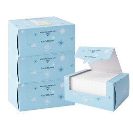 My Feeling Cotton 80 sheets x 4 boxes, total 320 sheets, 100% pure cotton / 마이 필링 코튼 80매 x4박스 총320매 순면100%