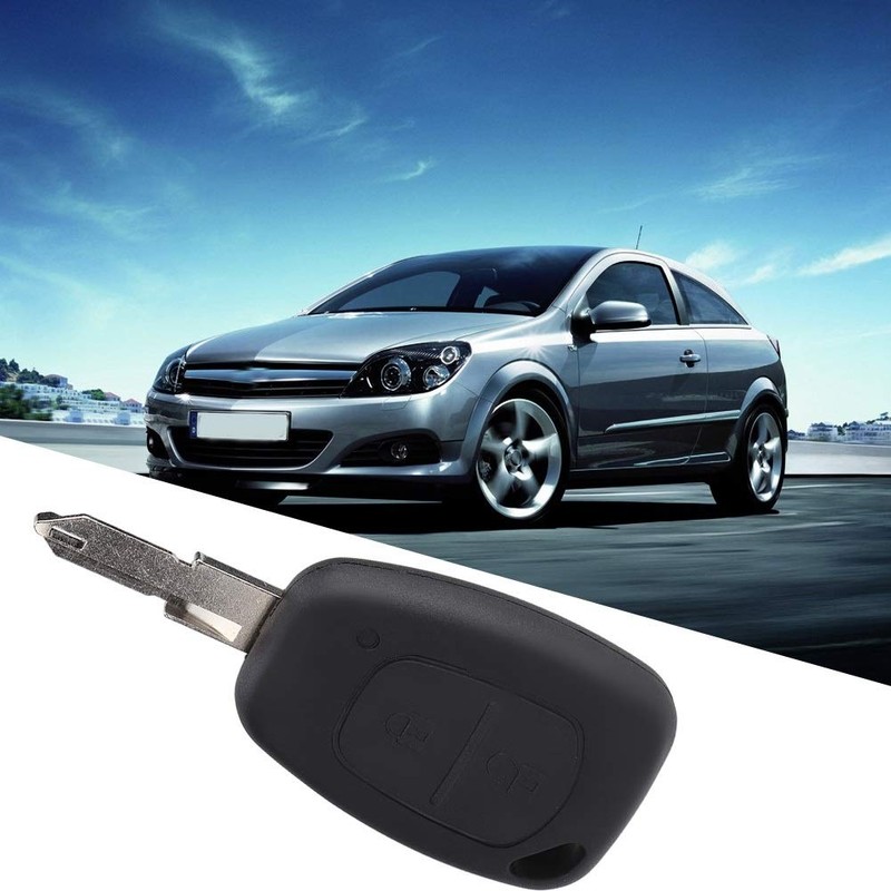 KSTE 2 Button Car Remote Flip Key Fob Case Shell