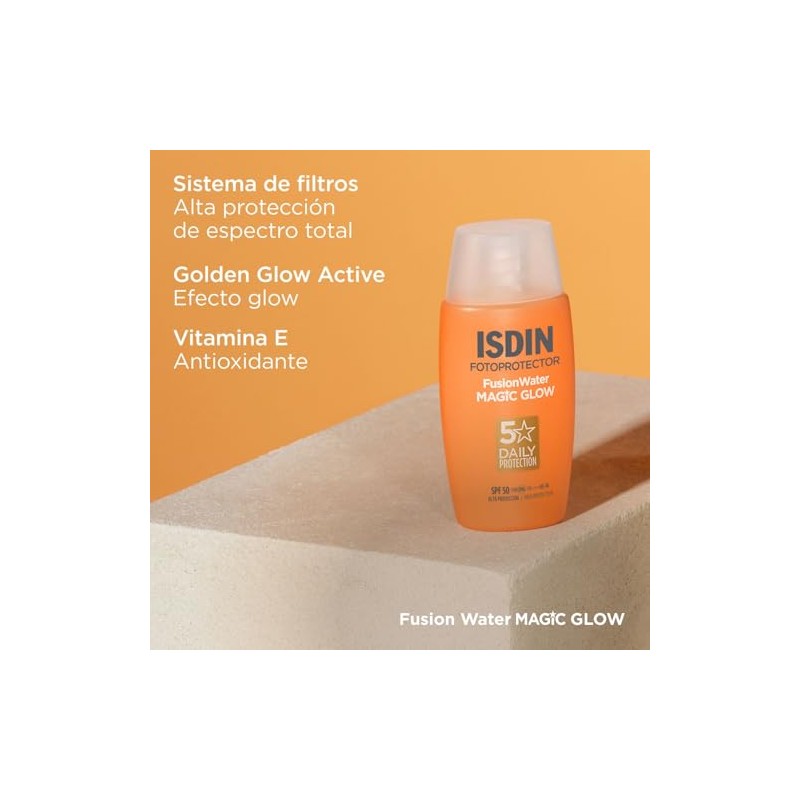 Isdin Fotoprotector Fusion Water Magic Glow SPF 50, 50 Ml