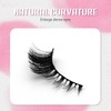 15 Pairs Cat Eye False Eyelashes 3 Pack Voluminous Wispy