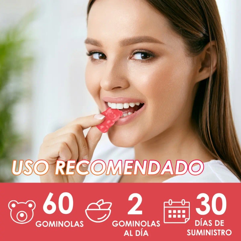 Cortisol Suplemento Para Ansiedad Y Estré Gomitas Sin Azúcar