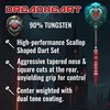 Future Knights Dreadheart Steel Tip Dart Set-90% Tungsten Professional Darts