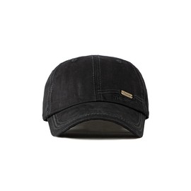 YAMEE Denim Baseball Cap Men Women Baseball Cap Sun Hat Unisex Sports Cap Baseball Caps Men for Outdoor Activities Fishing Camping, 2/black