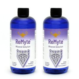 RnA ReSet ReMyte – Electrolyte Mineral Solution with Magnesium, Iodine, Selenium & Zinc, 16.2 Fl Oz (2-Pack)