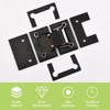 UFURMATE 180 Degree Stainless Steel Glass Door Clamp Heavy Duty