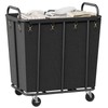 Large Laundry Cart with Wheels, 94.3 Gal. (357 L) Rolling
