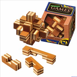 Philos 6054 Game Star Puzzle, Bamboo, Multi-Colour
