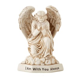 Holy Memorial Angel Figurine - RESIN - 6-1/4" H