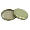 Bramley & Sage 58mm Gold Twist-Off Replacement Jam Jar Lids