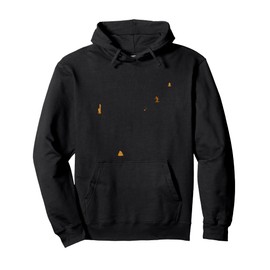Fall Bonfire Design Pullover Hoodie