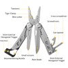 Multitool Pliers and Scissors, 13 in 1 Stainless Steel Portable