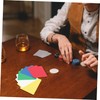 BESTonZON Poker Size Cutting Cards Pack of 10 Plastic Cutting