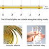 GOMING Motion Sensor COB LED Light Strip 16.4ft(5M) Natural White