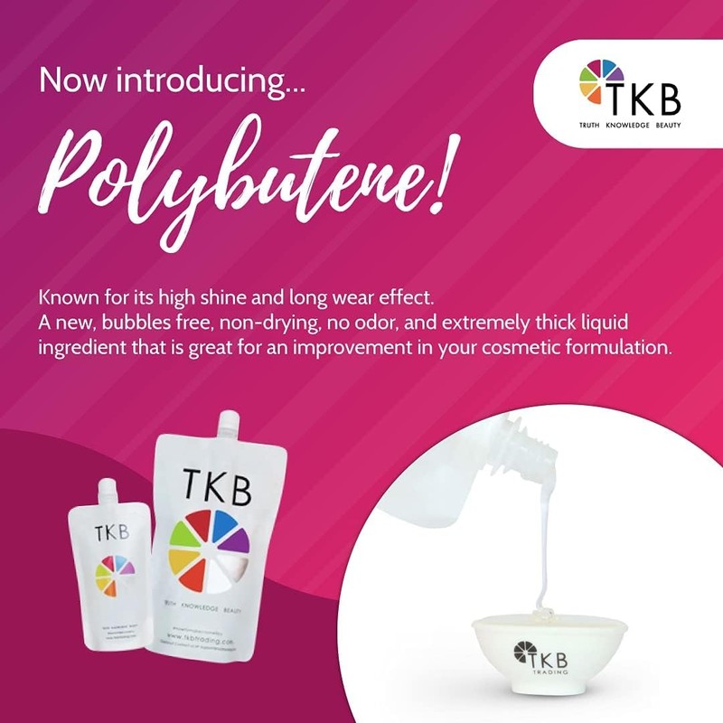 TKB Trading, LLC- TKB Polybutene Ingrediente cosmético aditivo transparente para