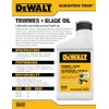 Dewalt Trimmer & Blade biodegradeable oil, 8 oz