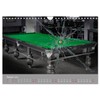 Leisure Billiard Cue Balls, Chalk and Table (Wall Calendar 2026
