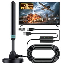 TV Antenna, Indoor Antenna, 2024 Industry Leading Class, The Strongest, Terrestrial Digital Antenna, Japanese Antenna, Built-in Booster, Approx. 158.2 lbs (450 kg), Reception Range, High Sensitivity,