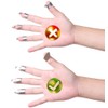 Honbay 6 Metal Finger Picks + 2 Thumb Picks Set