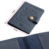 Moirento UK Leather Passport Cover, RFID Blocking Travel Document Wallet