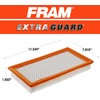 Fram ca10242 Extra Guard Panel de filtro de aire