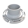 Oatey 43585 Spigot Fit Closet Flange, 3 in, PVC, 3-Inch,