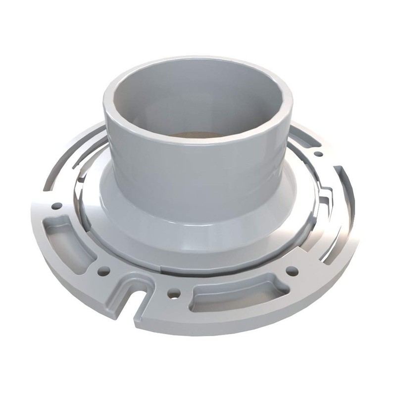 Oatey 43585 Spigot Fit Closet Flange, 3 in, PVC, 3-Inch,