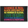 RFCO Science is Real Black Lives Matter BLM Love Rainbow