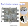 weimeisc 10 Sheets Peel and Stick Backsplash Tile for Kitchen,