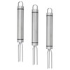 Pack of 3 jacket potato fork, stainless steel potato fork,