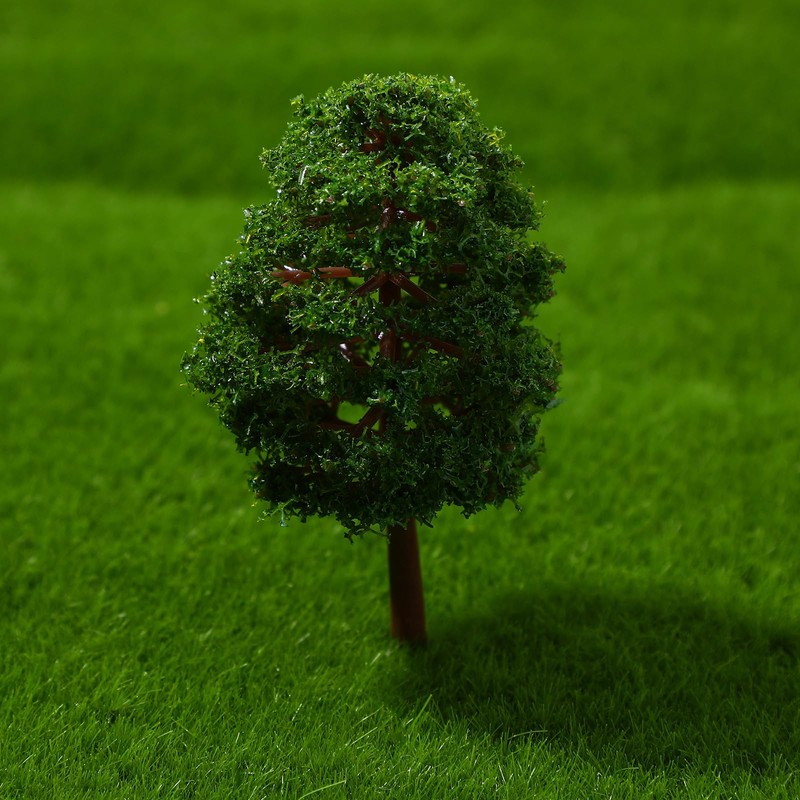 VANZACK 20 Pieces Model Trees Mini Artificial Tree 9 cm