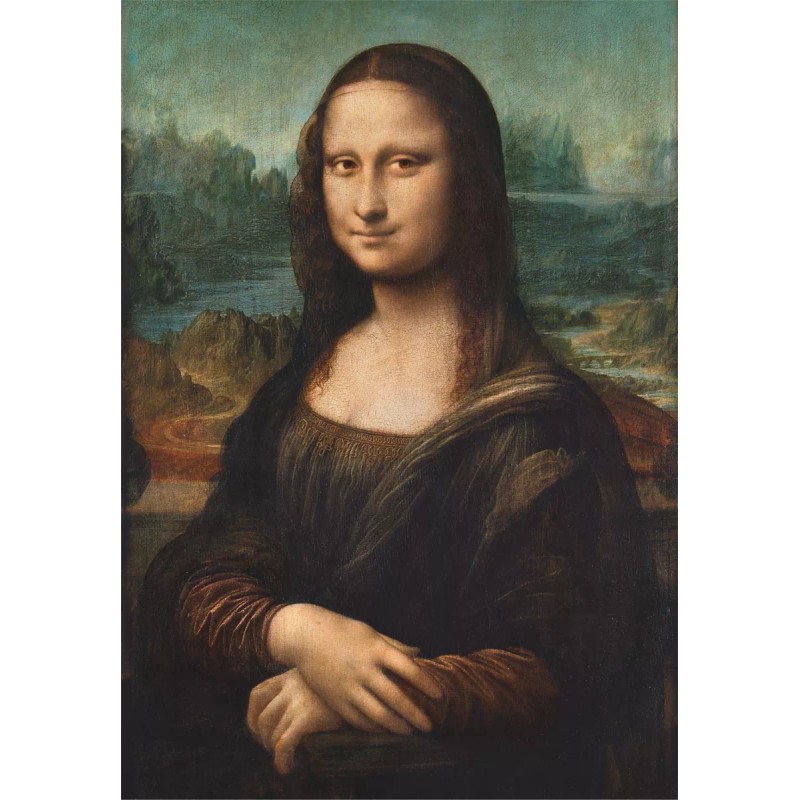 Clementoni Rompecabezas Mona Lisa 1000p Clementoni Italia Da Vinci Arte