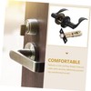 COHEALI Stylish Privacy Door Handle with Reversible Entry Lever for