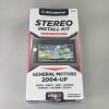 Scosche GM2600 Car Stereo Install Kit General Motors 2004 -