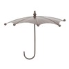 Umbrella Shaped Bird Trough Metal Hanging Bird Feeder Tray Metal