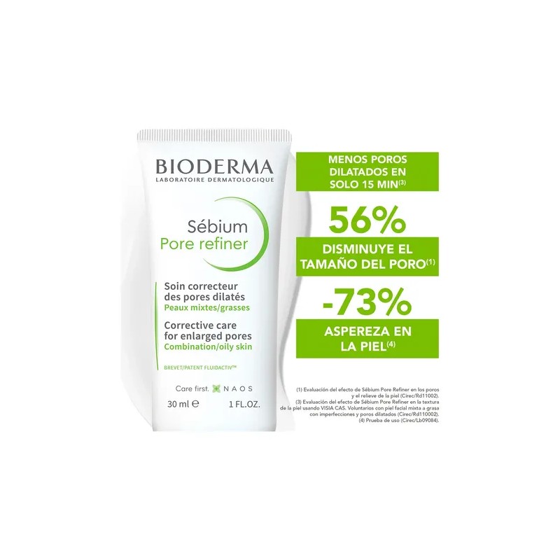 Bioderma Corrector de Poros, Sébium Pore Refiner 30 ml