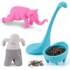 Infusores de Té, Filtros de Silicona, Té con Figura de