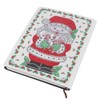 DIY Christmas Santa Claus Pattern Diamond Painting Notebook Kits Decoration