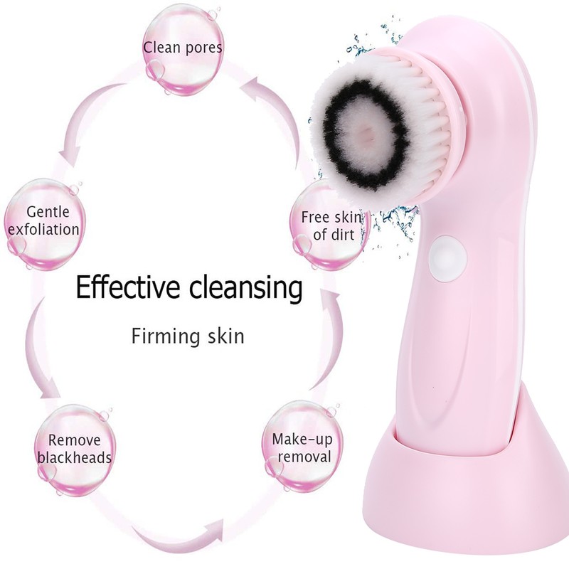 6-In-1 Face Cleaning Brush USB Charging Face Deep Cleansing Machine