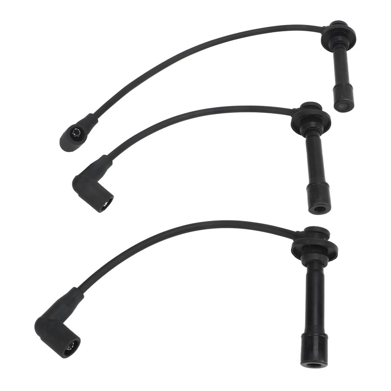 3Pcs Spark Plug Wire Kit Easy Installation MIA11722 Replacement for