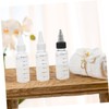 GLEAVI 8 pcs Transparent Squeeze Bottles with Scale for Liquids