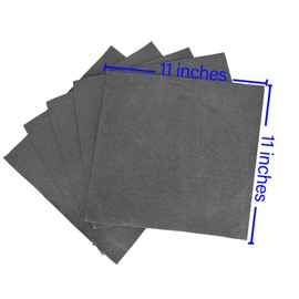 BOOLUU 5 PCS 11×11 Inches New Real Magic Cloth Thickened Magic Cleaning Cloth Microfiber Magic Cleaning Cloth for Mirror, Glass, Window,Cars