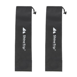 BESPORTBLE Tent Pole Bag - 2PCS Canopy Pole Storage Bag Tent Accessories Carrying Bag Case for Camping Trips Fishing Backyard Fun Picnics