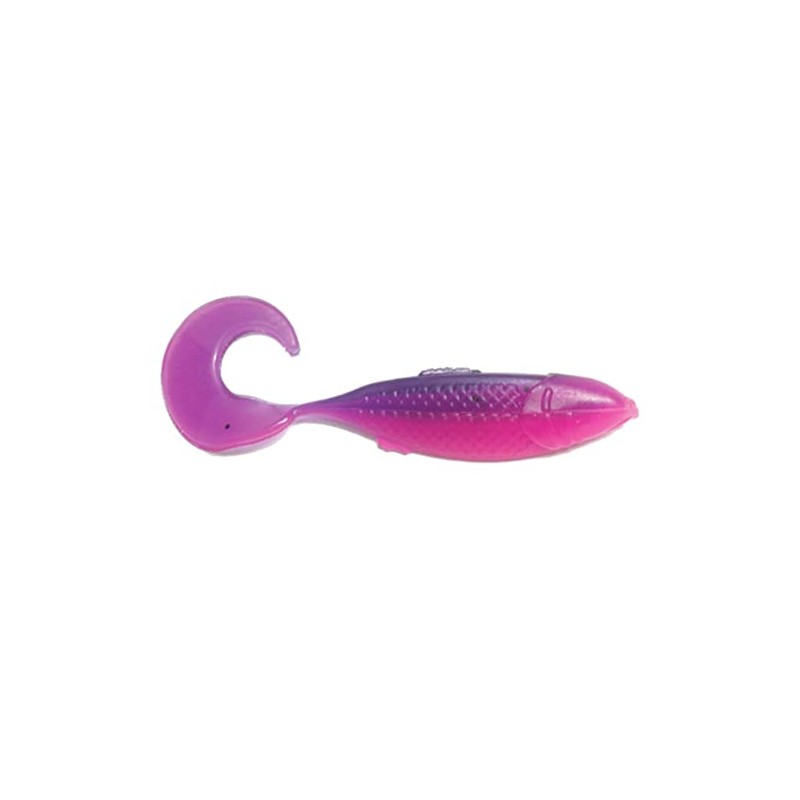 FLE-FLY Go Go Minnows Soft Plastic Baits with Vibrating Curl