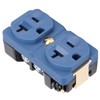 DP‑1G Audiophile Pure Copper Duplex Socket 20A 125V Copper 24k