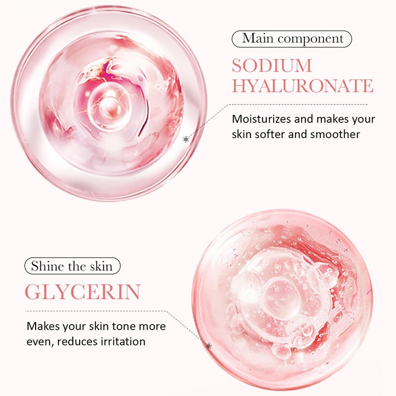 BIOAQUA Face Rose Hyaluronic Acid 98% Moisturizing Essence Facial Serum