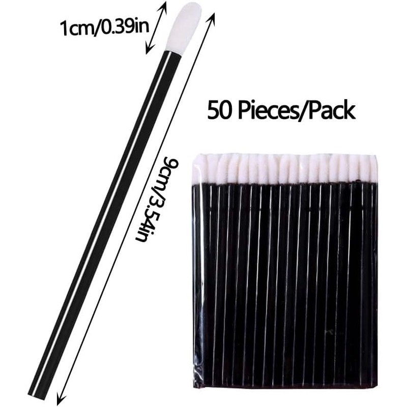 Set of 400 Disposable Lip Brushes, BetterJonny 3.5 inches (9