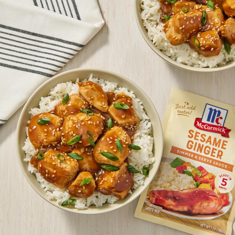 McCormick Sesame Ginger Simmer & Serve Sauce Mix, 1 oz