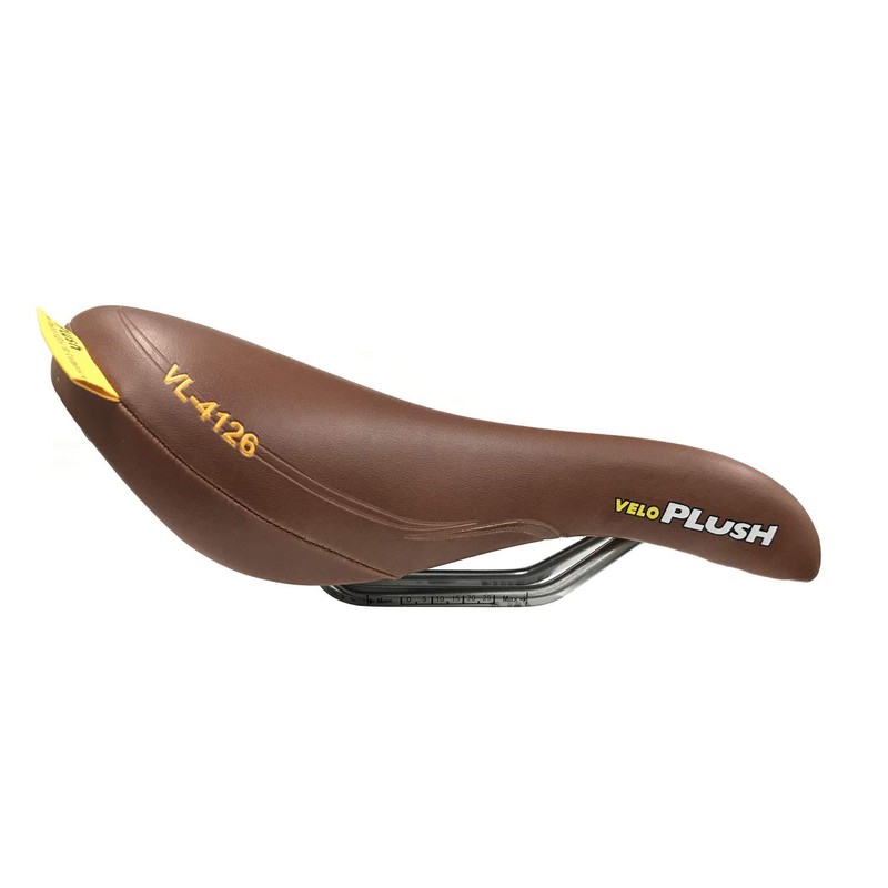VELO Plush VL-4126 Women's Saddle 06-BROWN SL-OTR-M004